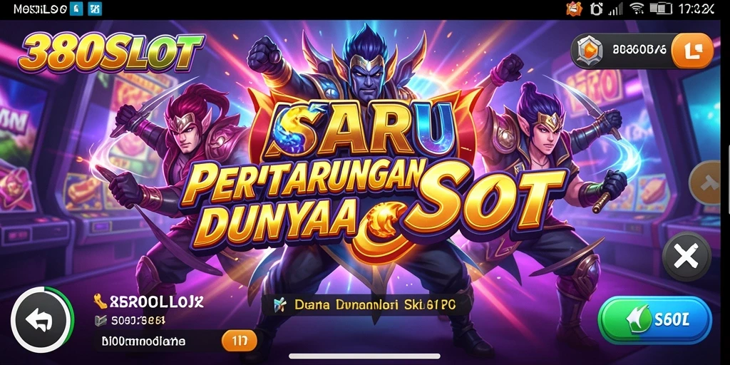 Screenshot gameplay 380SLOT menunjukkan aksi seru dan grafis menawan.