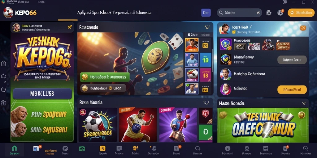 Tampilan screenshot KEPO66 menampilkan fitur live betting yang seru.