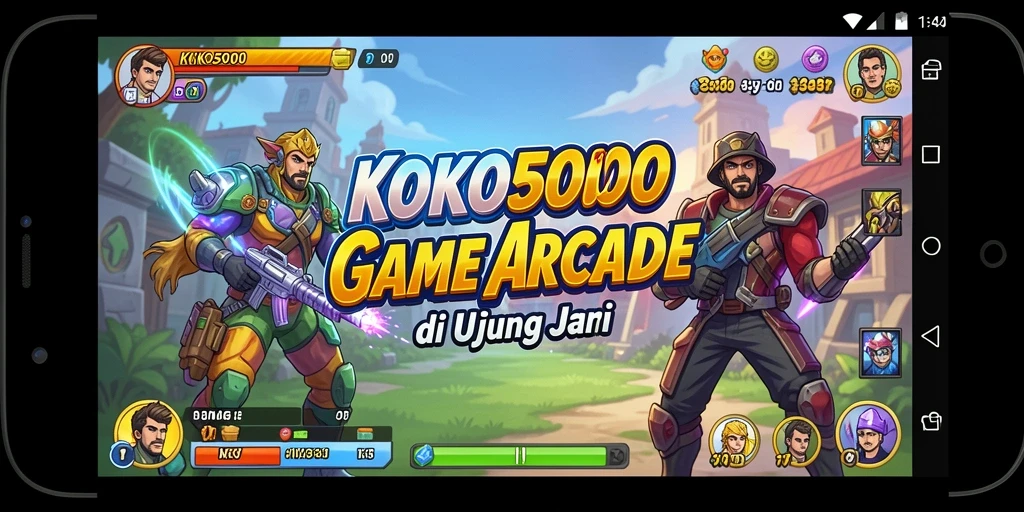 Screenshot gameplay KOKO5000 menampilkan aksi seru dan grafis menarik.