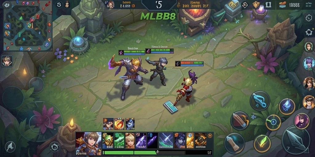 Tampilan gameplay seru dan interaktif dalam MLBB8.
