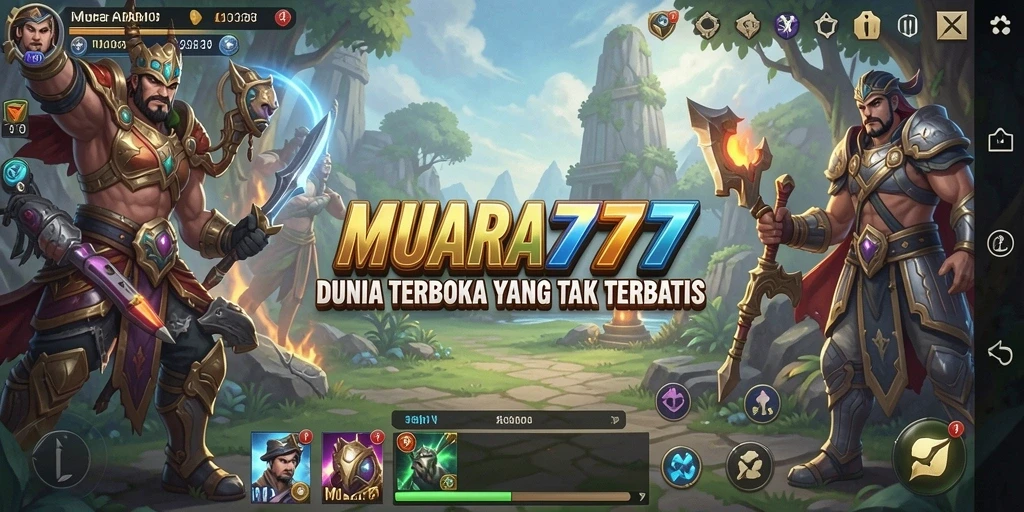 Tangkapan layar MUARA777 menampilkan dunia terbuka yang menakjubkan dengan grafis yang memukau.