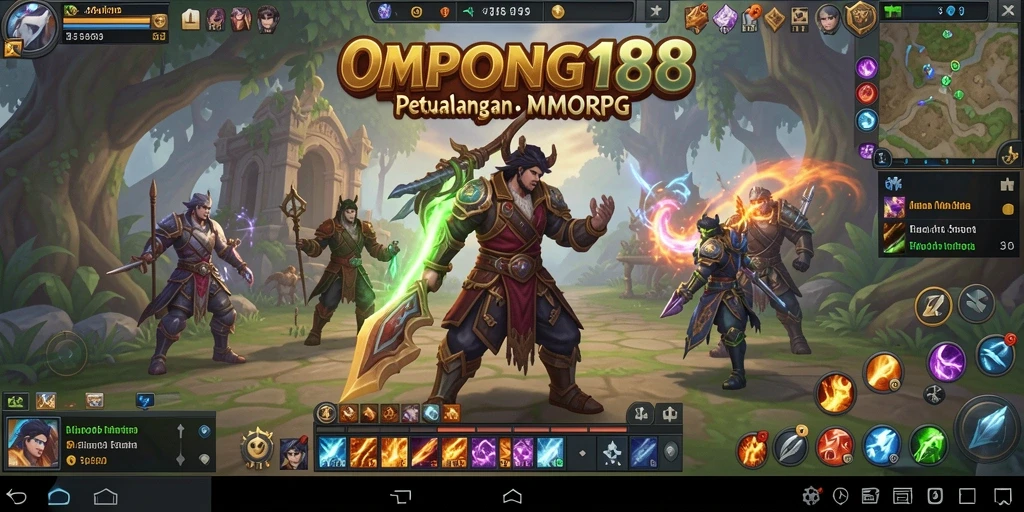 Tampilan menarik dari gameplay OMPONG188 yang penuh petualangan.
