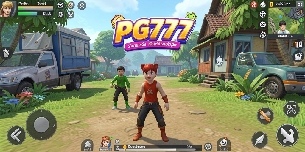 Tampilan gameplay PG777 yang mendebarkan dalam simulasi kehidupan.